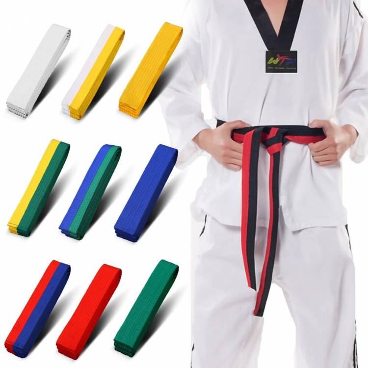 Боевые искусства каратэ, дзюдо тхэквондо Профессиональные ремни Judo Jiu jitsu стандартные защитные ленты пояс