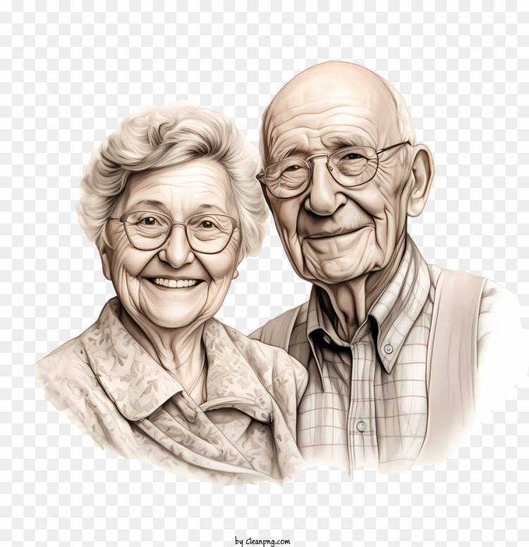 Международный День пожилых людей, старшая пара, счастливая пара