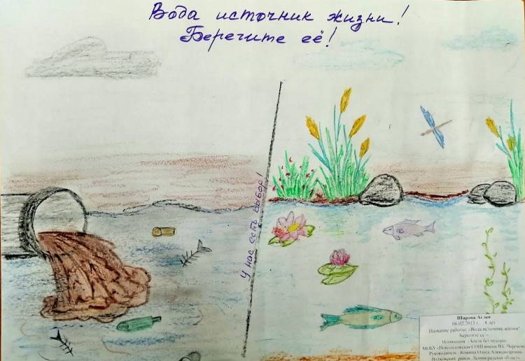 Итоги муниципального этапа регионального конкурса детского экологического рисунка «Природа