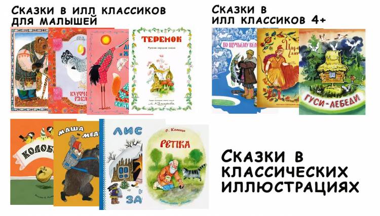 Русские народные сказки шедевры иллюстрации
