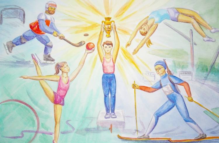 Стартовал Всероссийский конкурс детского рисунка «Спорт глазами детей»