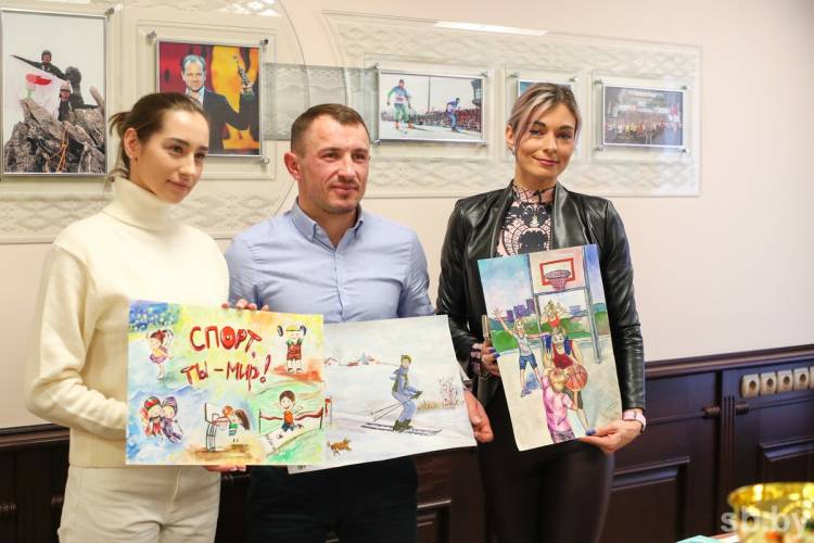 В Минске определили победителей республиканского конкурса детского рисунка «Подружись со спортом!»
