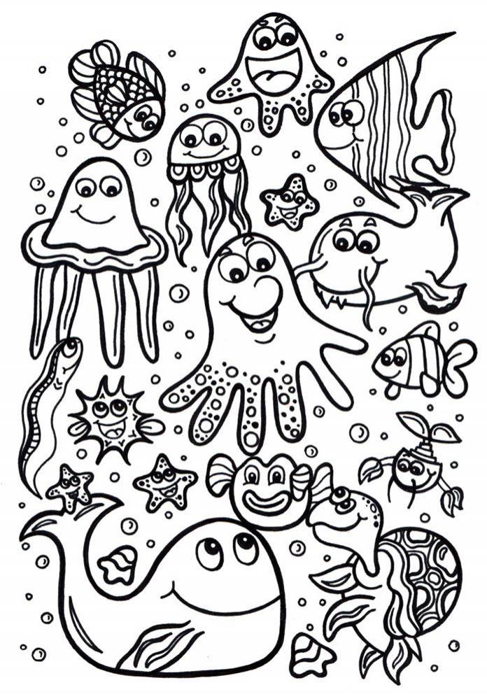 Раскраска морские обитатели. Подводный мир раскраска для детей. Раскраска "морские жители". Морские обитатели раскраска для детей. Морские обитатели распечатать