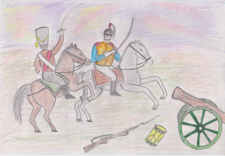 Зарисовки Куликовской битвы