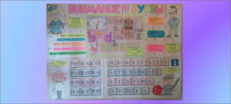 Плакат на тему русский язык для начальной школы своими руками