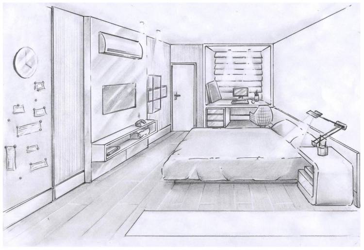 Комната моей мечты рисунок 
