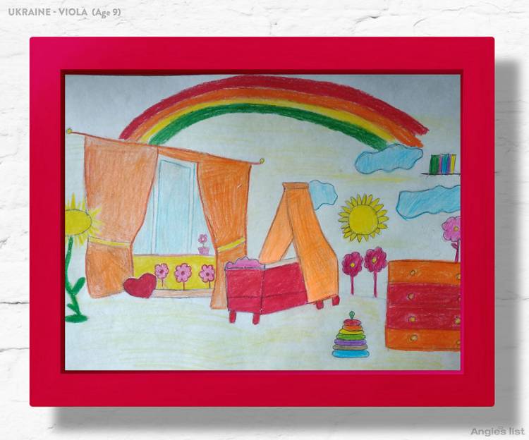 Дети нарисовали комнату своей мечты