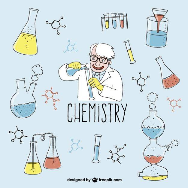 Afbeeldingsresultaat voor chemie tekening