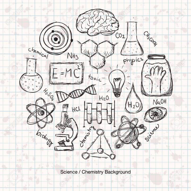Мини рисунки химия
