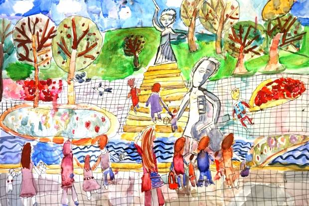 Сотни детских рисунков поступили на международный конкурс о Волгограде