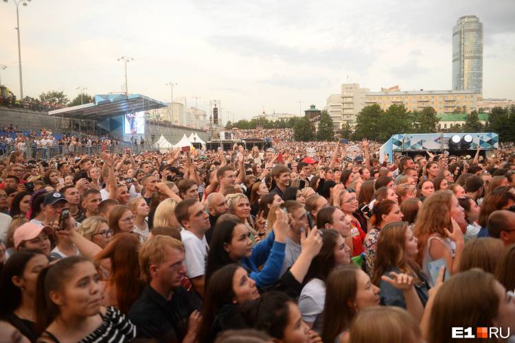 День города в Екатеринбурге