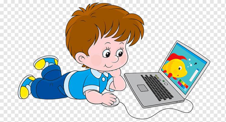 Компьютер детский рисунок, компьютер, ребенок, рука, чтение png