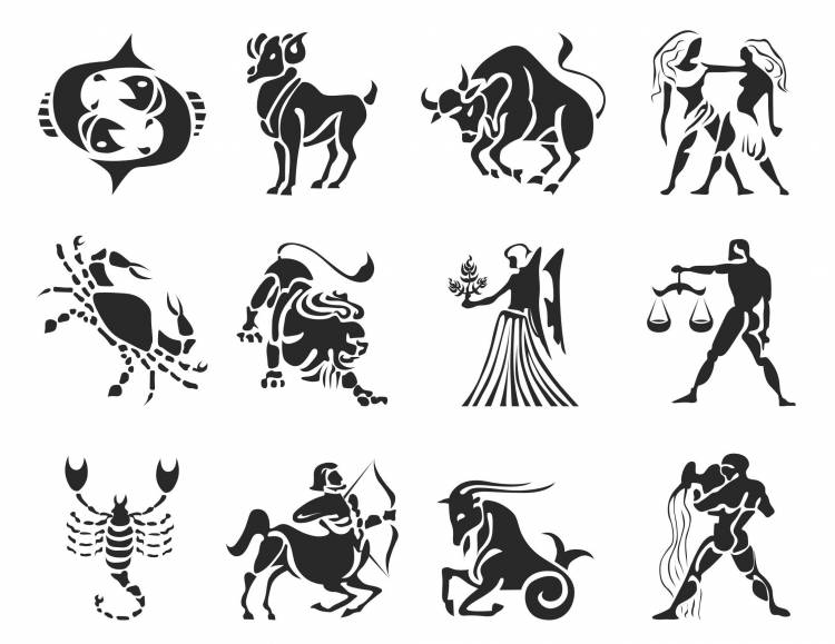 Эскизы знаков зодиака