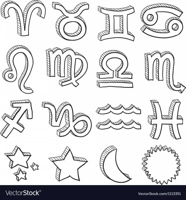 Идеи для срисовки символами и знаками красивые 
