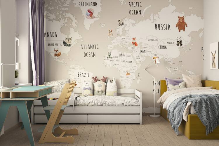 Дизайн детской комнаты заказать в Минске