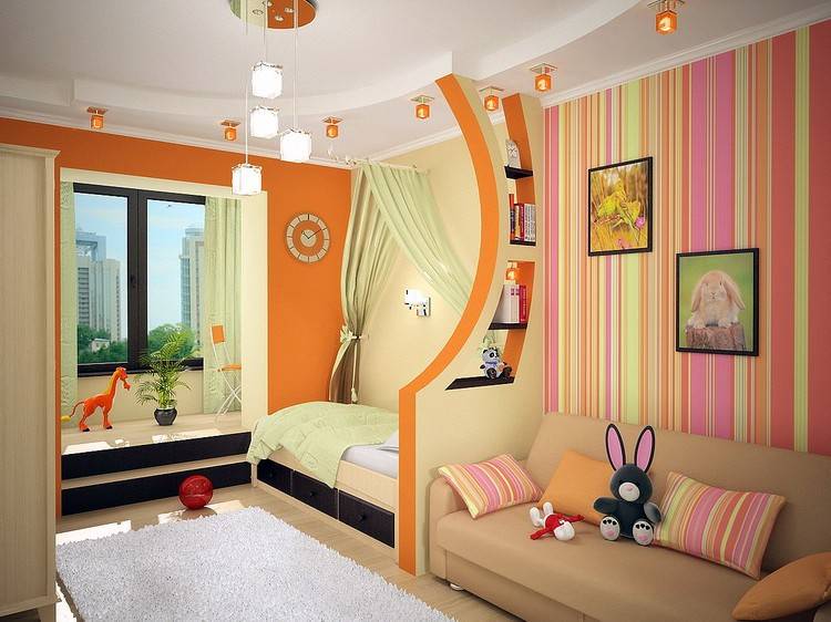 Дизайн детской комнаты для разнополых детей все тонкости