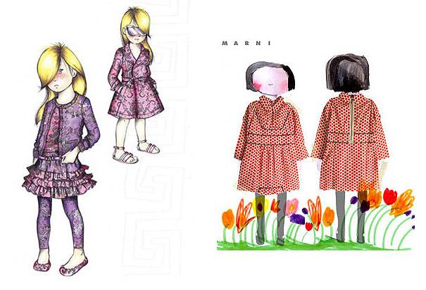 Versace, Lanvin и Marni будут делать детскую одежду