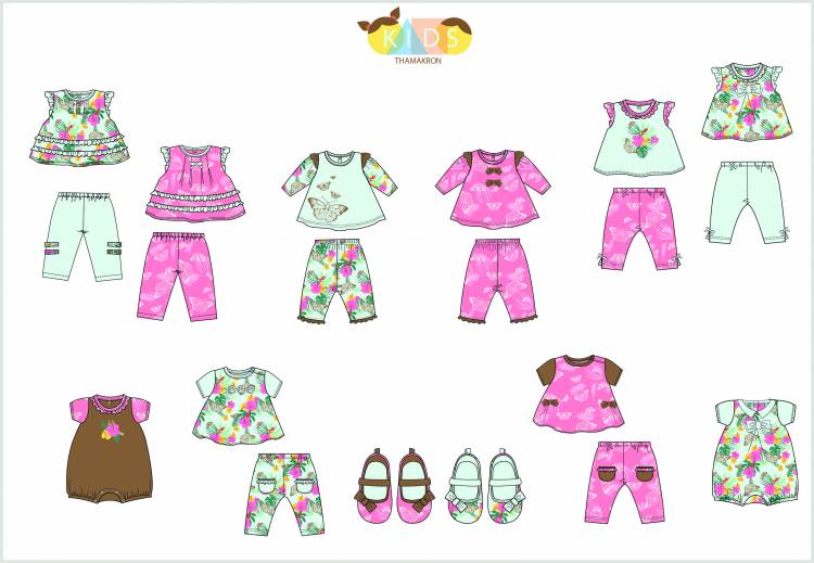 Идеи на тему «Эскиз технический детской одежды» 