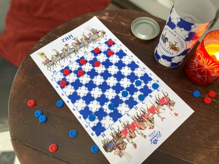 Игра шашки «Рыцарский турнир»