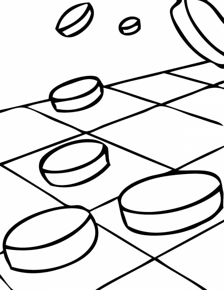 Рисунок шашки