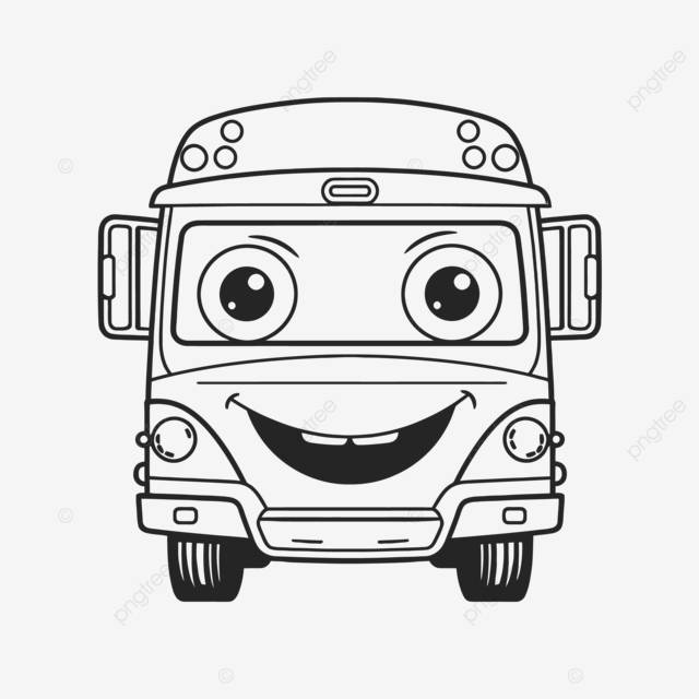 рисунок раскраска автобус из фильма яйо улыбается набросок эскиз вектор PNG , рисунок крыла, рисунок автобуса, рисунок кольца PNG картинки и пнг рисунок для бесплатной загрузки