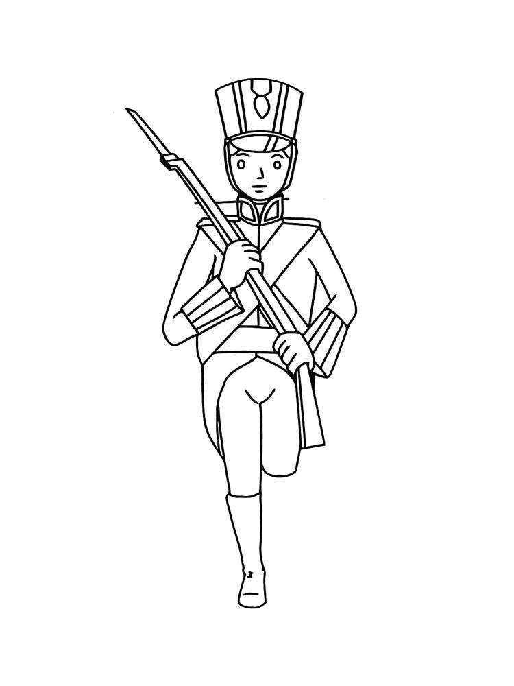 Как нарисовать оловянного солдатика
