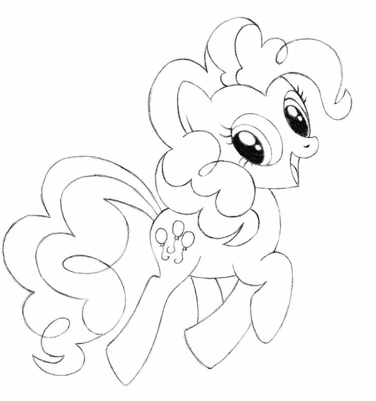 Идеи для срисовки пони милая пони 