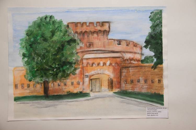 Брестская крепость рисунок