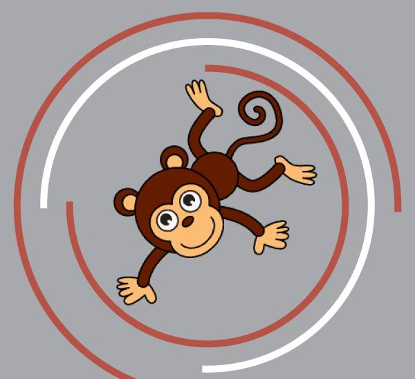 Как нарисовать обезьяну для детей пошагово