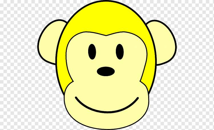 Рисунок обезьяны, обезьяна, ребенок, лицо, животные png