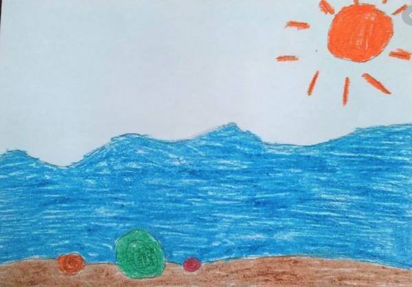 Картинки красота моря для детей 