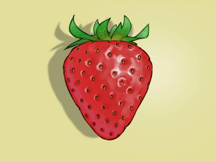 Идеи для срисовки ягоды легкие 