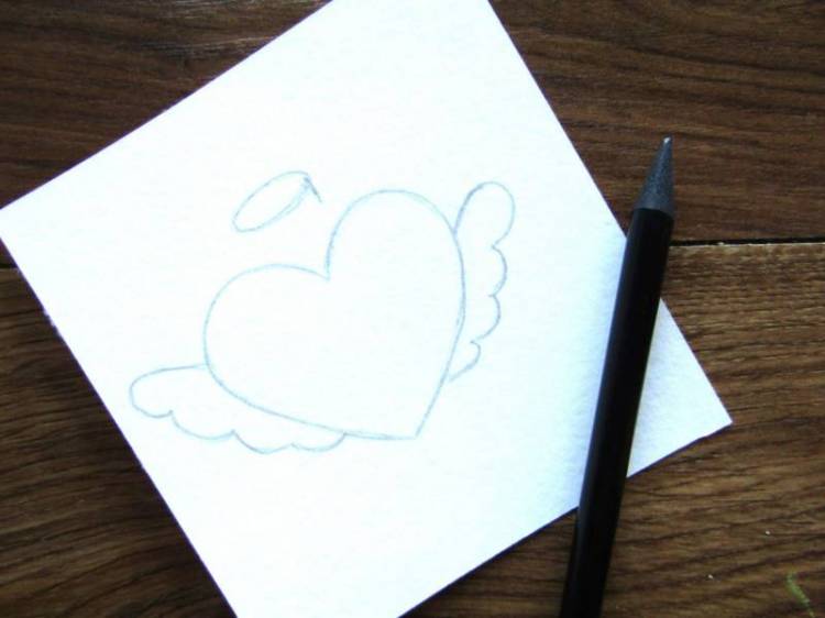 Как нарисовать сердечко