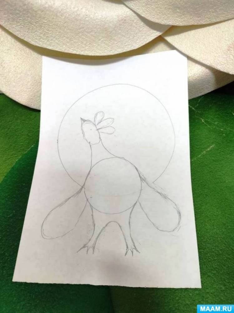 Мастер-класс по рисованию «Сказочная птица», посвященный Дню Птицы Счастья на МAAM для детей