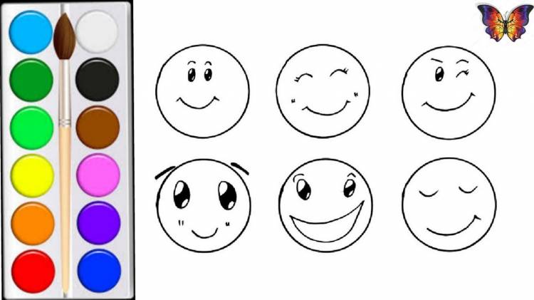 How to draw an emoticon