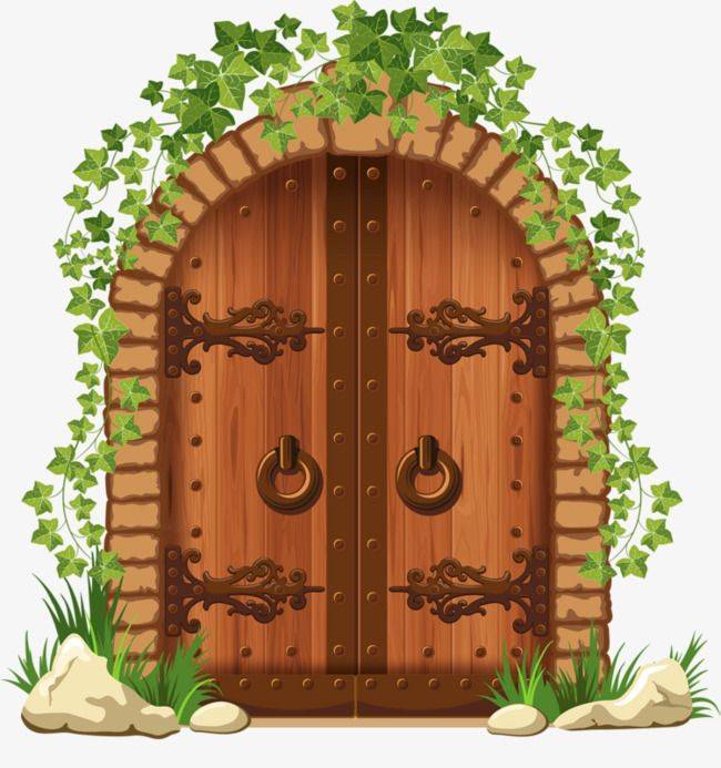 деревянные ворота PNG , дверной клипарт, Ручной росписью, дверь PNG картинки и пнг PSD рисунок для бесплатной загрузки