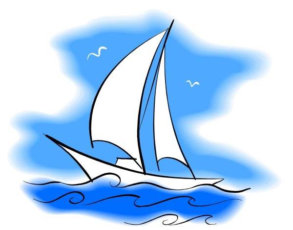 Картинки парусник в море для детей 
