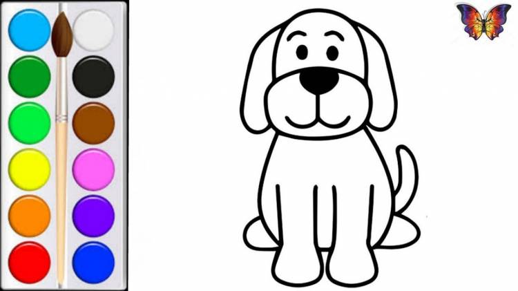 How to draw a DOG