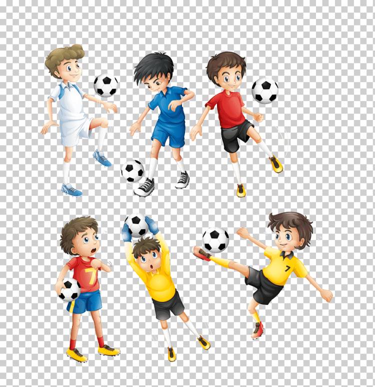 мальчики играют в футбольный мяч, футболист, дети Аватар, ребенок, герои, спорт png