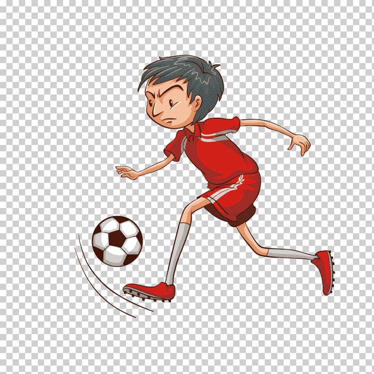 Рисунок Футболист Эскиз, мультфильм мальчик играет в футбол, Мультипликационный персонаж, фотография, компьютерные обои png