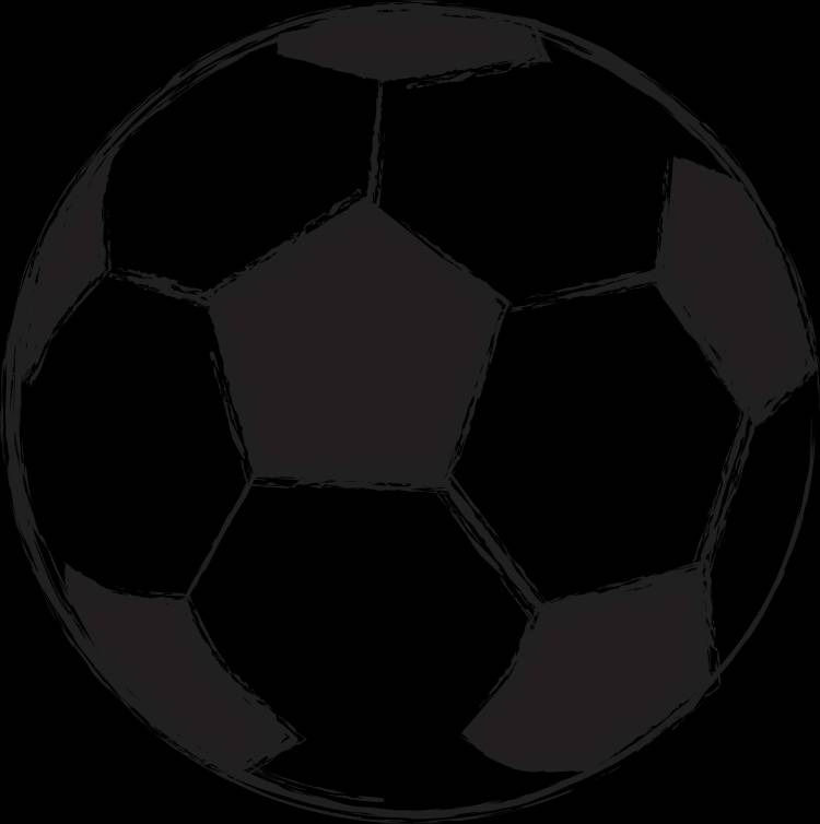 Мяч футбольный рисунок