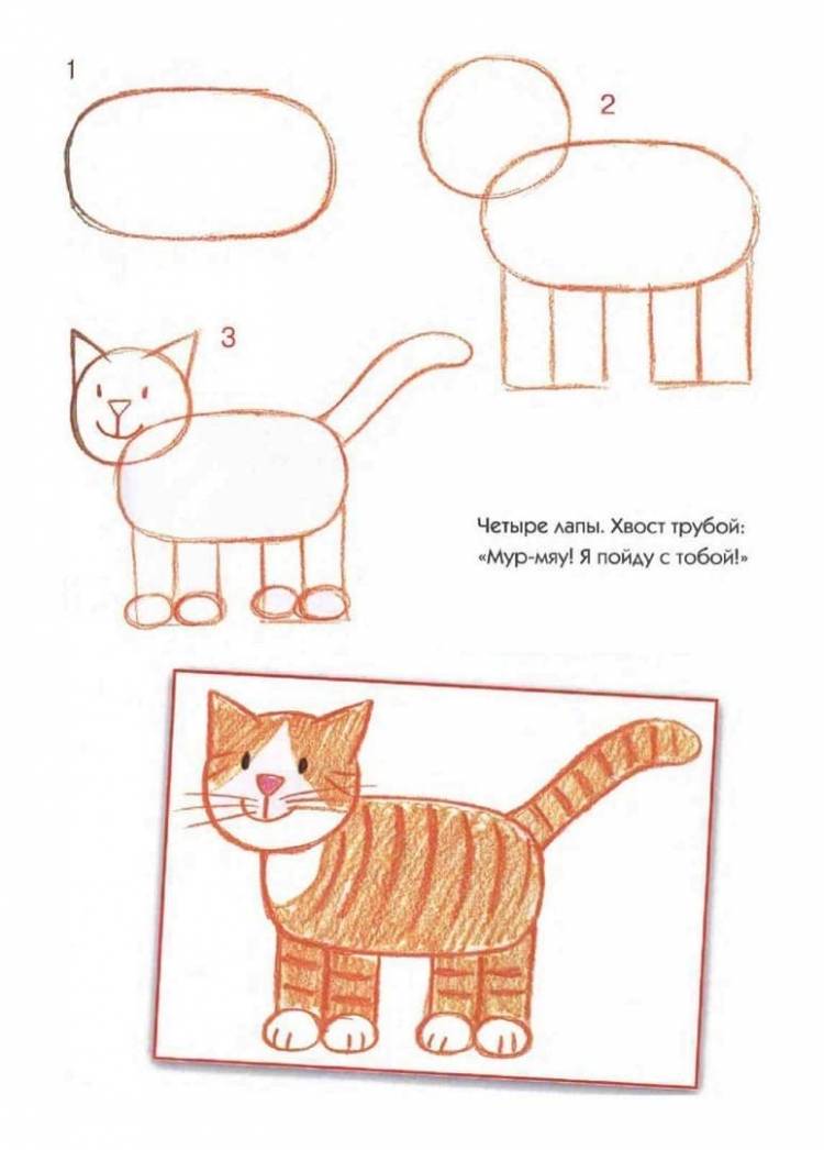 Как рисовать животных карандашом 