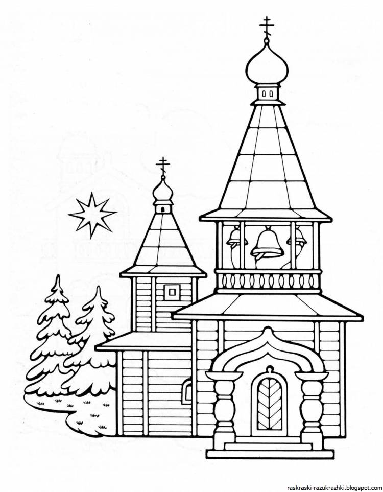 Рисунки церкви карандашом для начинающих