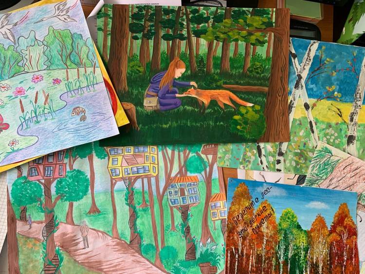 Приглашаем к участию во Всероссийском конкурсе детских рисунков «Лес