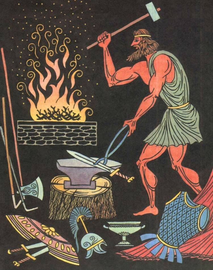 Картинки огонь древняя греция 