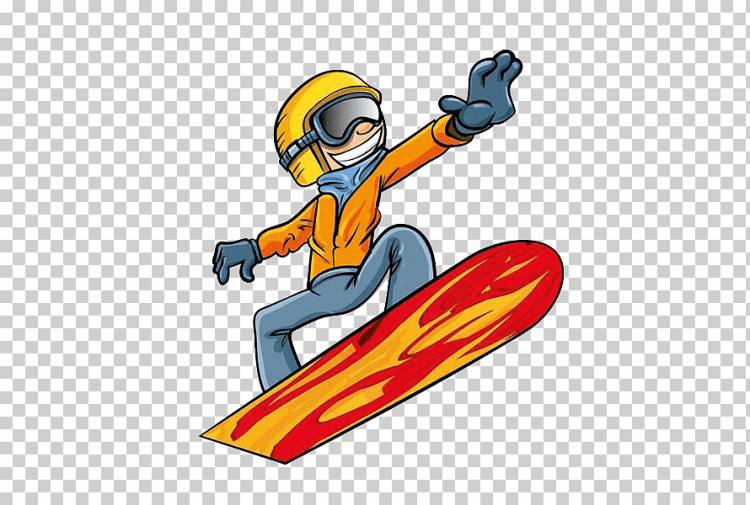 Сноуборд мультфильм лыжи, мультфильм мальчик скейтборд, Мультипликационный персонаж, фотография, спорт png