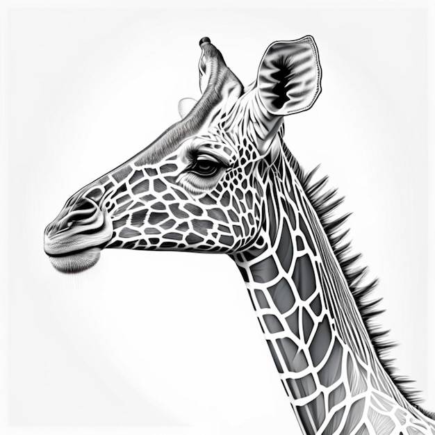 Раскраска жираф для взрослых раскраска для детей