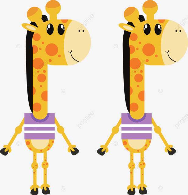милых жирафа мультяшный зоопарк с животными для рисования детей PNG , жирафы, мультфильм, животное PNG картинки и пнг рисунок для бесплатной загрузки