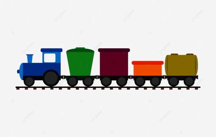 детский игрушечный поезд с машинками PNG , рулевое колесо, Вектор, цвет PNG картинки и пнг рисунок для бесплатной загрузки