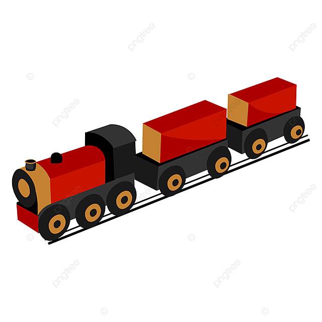 игрушечный поезд вектор или цветная иллюстрация PNG , игрушка, поезд, умный PNG картинки и пнг рисунок для бесплатной загрузки